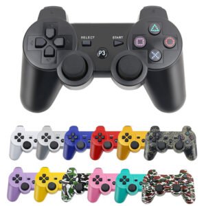 Colorful Wireless BT Gamepad for PS3 Console Bluetooth Joypad Gaming Controller